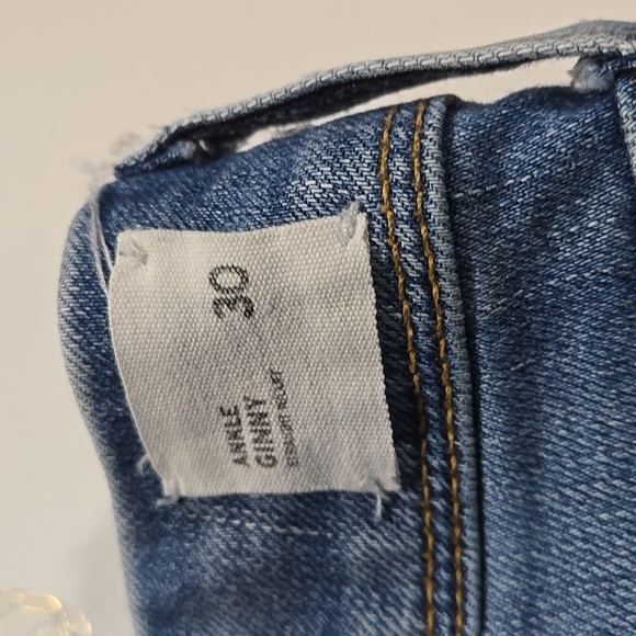 Like New Hudson Ginny Ankle Cuff Straight Jeans 30W - Picture 5 of 8